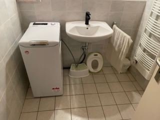 Gäste-WC Waschmaschine
